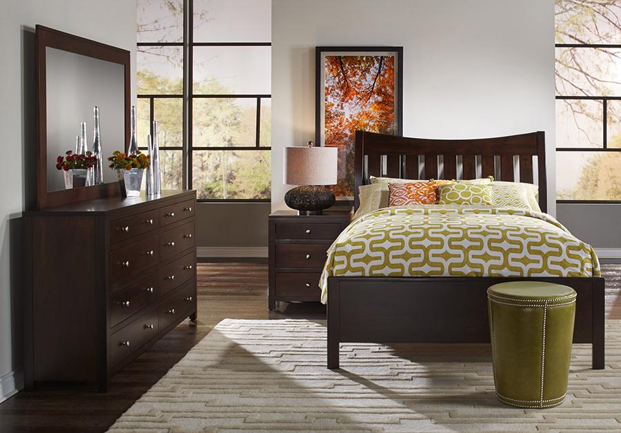 Daniel s Amish Modern 746876081 Dresser Mirror Belfort Furniture